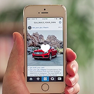 Mercedes-Benz' build your own GLA Instagram effort