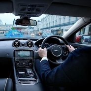 Jaguar's Follow-MeGhost Car Navigation 