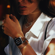 Promotional image for Hermès Apple Watch