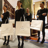 Chinese shoppers: moving along?