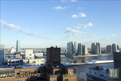 view from 415 East 54th St, #22M; via StreetEasy