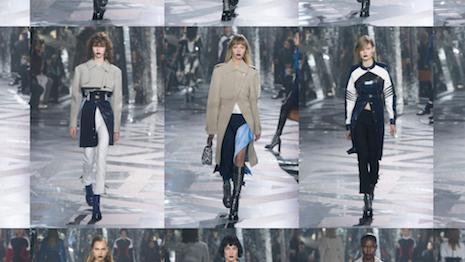 Scenes from Louis Vuitton's autumn/winter 2016 collection show