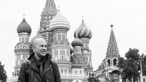John Varvatos in Moscow celebrating his brand's store opening 