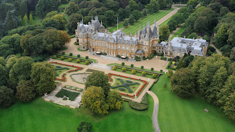 Waddesdon Manor, a stately home in the village of Waddesdon, Buckinghamshire, England. Built by Ferdinand de Rothschild, the house is now part of the National Trust. Photo credits: Dianne Dubler and John Taylor