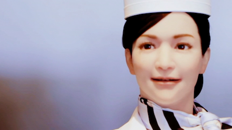 Yumeko robot checks in guests at Japan's Henn na Hotel. Image credit: Henn na Hotel