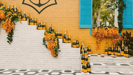 Image courtesy of LVMH-owned Veuve Clicquot 