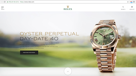 Rolex.com is the most popular watch brand Web site, aided by masterful search engine optimization
