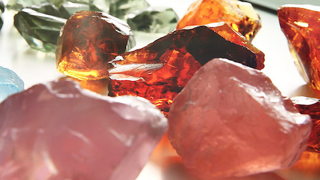 Gems and precious stones used in Pomellato jewelry. Image credits: Pomellato
