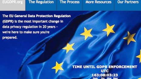 The European Union's General Data Protection Regulation will affect data privacy laws not just in the region but around the world. Image credit: EU GDPR portal