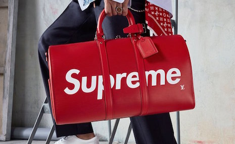 Supreme fall/winter 2017 ready-to-wear collection. Image credit: Louis Vuitton via Luxury Society