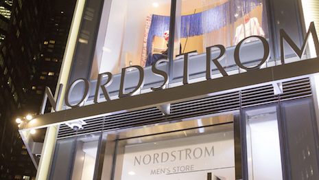 Facade of Nordstrom Men's Store in Columbus Circle, New York. Image credit: Nordstrom