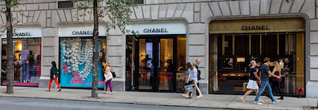 Chanel store on Madison Avenue in New York. Image credit: © Julienne Schaer