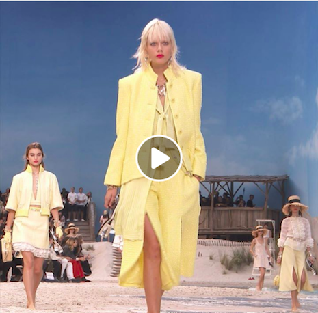 Chanel's spring-summer 2019 fashion show in Paris