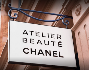 Atelier Beauté Chanel hangs out its shingle in New York's SoHo, an area quite popular with millennials and Gen Z shoppers. Image credit: Chanel