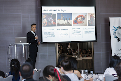 Kai Liu, chief strategy officer of the Aug. 21 China ecommerce opportunity co-sponsor Buy Quickly, said the Chinese customer was used to sophisticated levels of service. Image credit: DLG and Luxury Society 