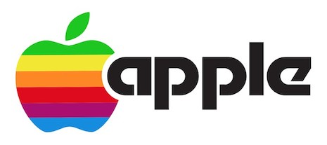 This version of Apple's logo had a very 1970s-feel to it, but its DNA is still visible in the logo currently used by the company