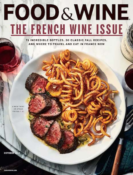 Food & Wine October 2019 cover