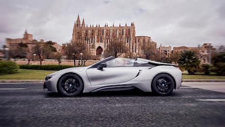 The new BMW i8 Roadster. Image credit: BMW