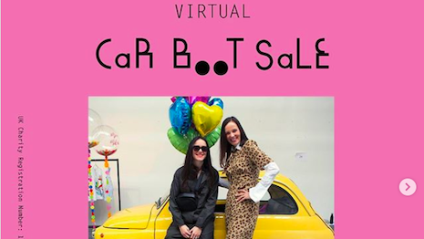 Women for Women International's annual car boot sale's went virtual this year. Image credit: Women for Women International