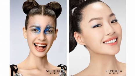 China has become a test tube for digital transitions of physical events as the COVID-19 lockdowns and bans on large gatherings force marketers such as Sephora to become more creative in their audience engagement. Image courtesy of Sephora, LVMH